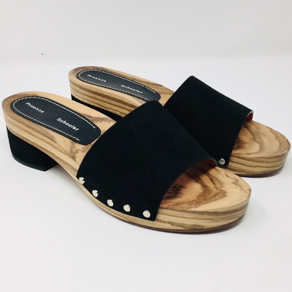 Proenza Schouler katty sandal Wooden 38 2" NEW - Picture 2 of 8